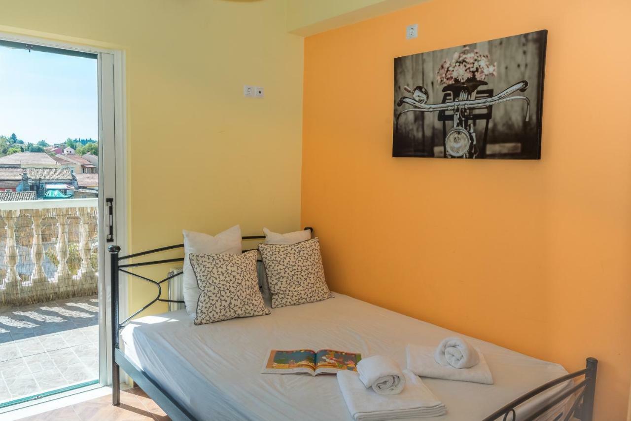 레프킴미 Modern Flat With Beautiful Views In South Of Corfu 아파트 외부 사진